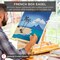 Best Choice Products; Best Choice Products French Easel, 32pc Beginners Kit Portable Wooden Adjustable Tripod w/ Paint Supplies; Category:Portable & Outdoor Easels; Image:4